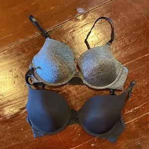 Set of 2 Adrienne Vittadini 36C Push-Up Bras